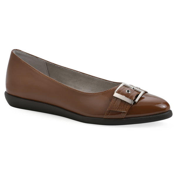 summit by white mountain Miliani Flat - Tan Patent