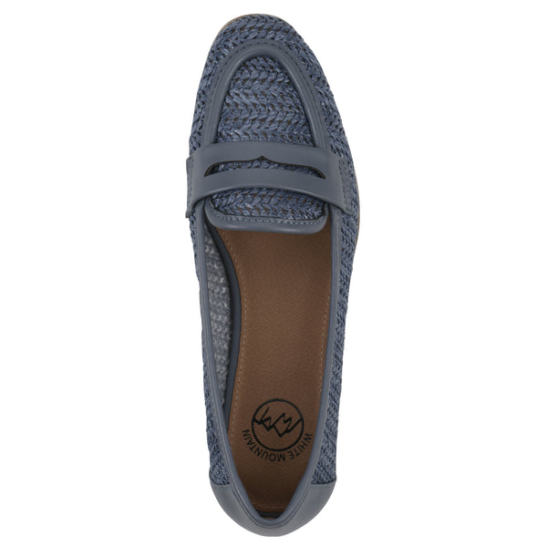 Summit By White Mountain North Loafer - Blue Raffia