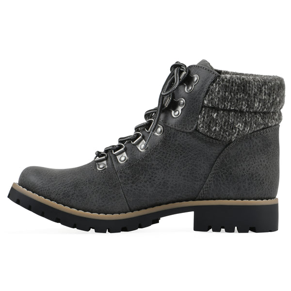 Summit By White Mountain Pathfield Bootie - Charcoal