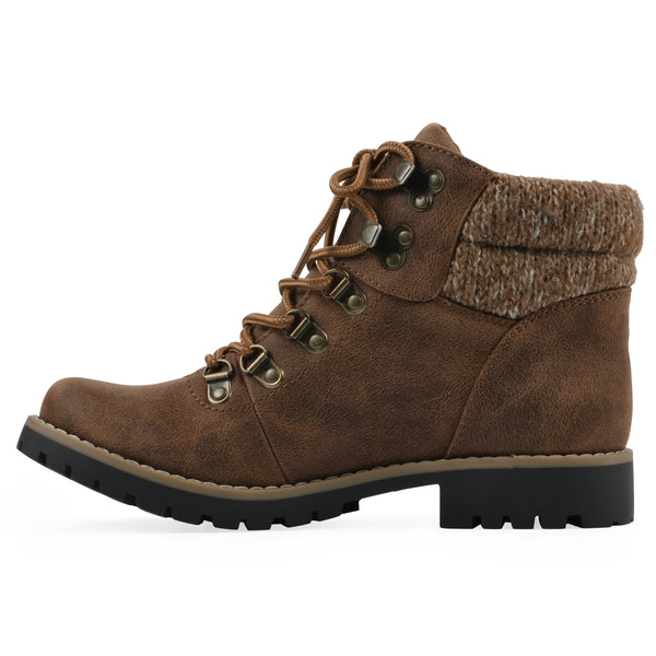 Summit By White Mountain Pathfield Bootie - Cognac
