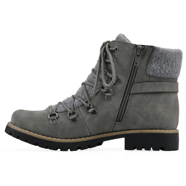 Summit By White Mountain Pioneer Bootie - Grey
