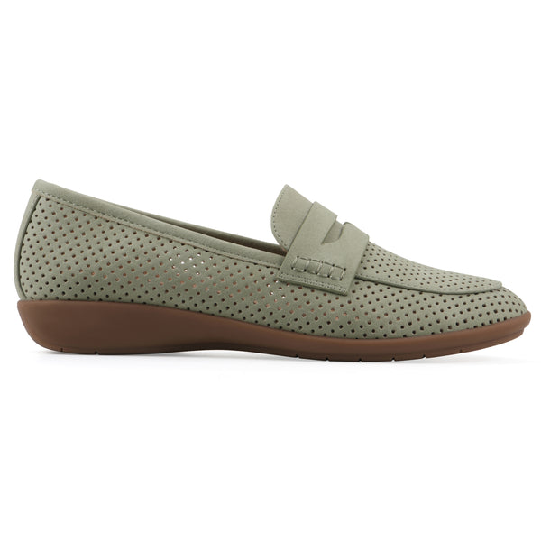 Summit By White Mountain Samson Loafer - Sage Fabric