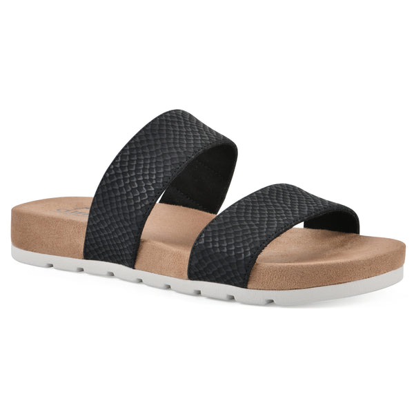 summit by white mountain Tahlie Sandal - Black
