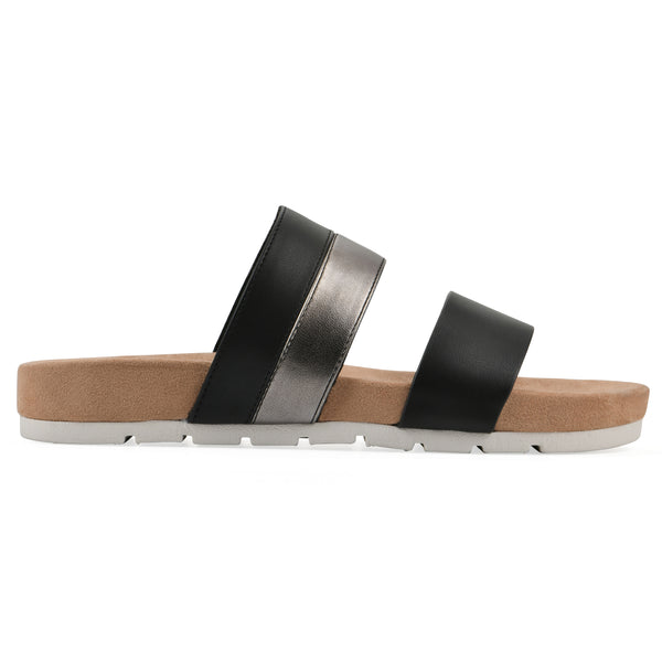 Summit By White Mountain Tammy Sandal - Black