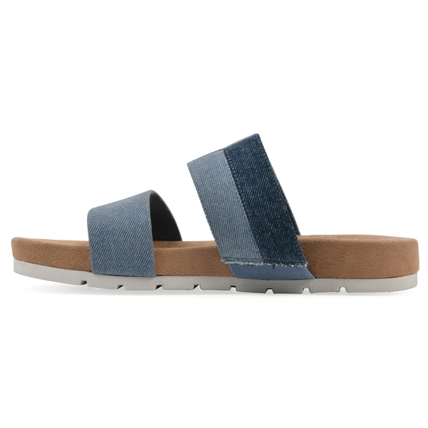 Summit By White Mountain Tammy Sandal - Blue Denim