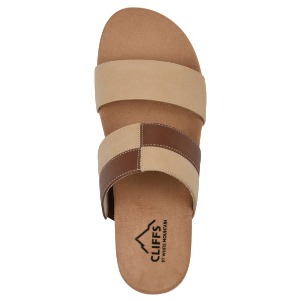 Summit By White Mountain Tammy Sandal - Natural
