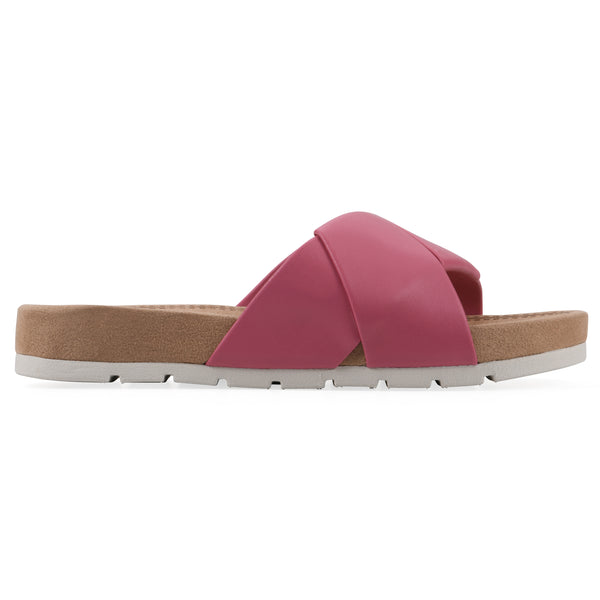 Summit By White Mountain Tincie Sandal - Hot Pink