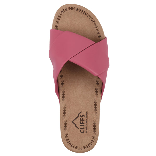 Summit By White Mountain Tincie Sandal - Hot Pink