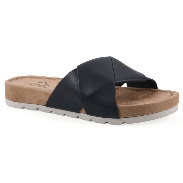 summit by white mountain Tincie Sandal - Navy