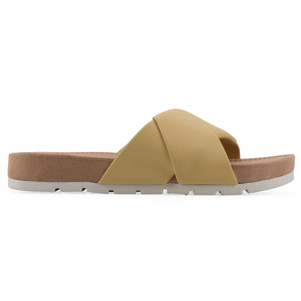 Summit By White Mountain Tincie Sandal - Yellow
