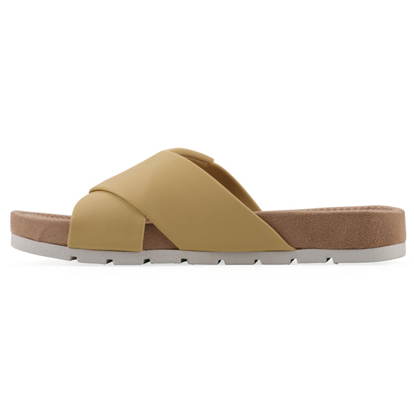Summit By White Mountain Tincie Sandal - Yellow