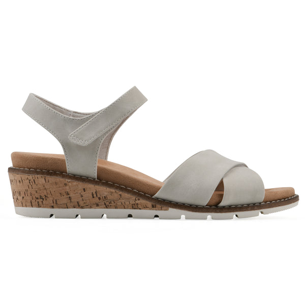Summit By White Mountain Tinna Heeled Sandal - Ice