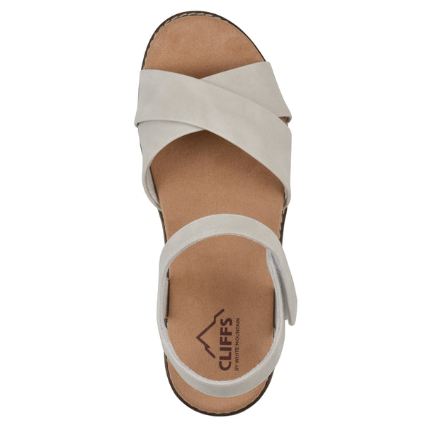 Summit By White Mountain Tinna Heeled Sandal - Ice