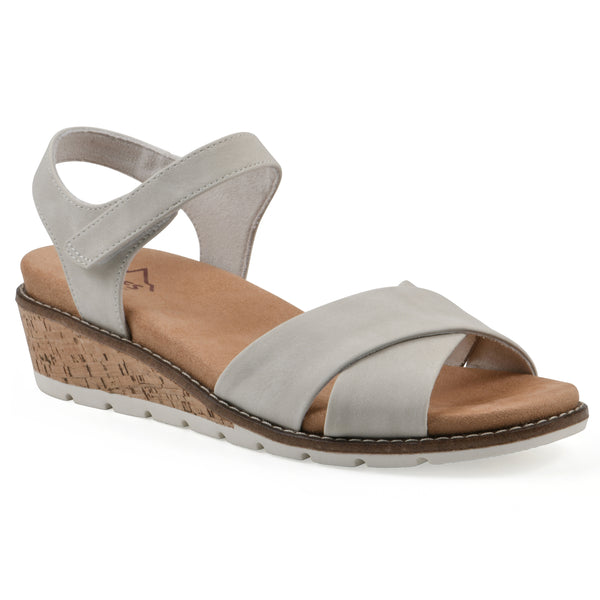 summit by white mountain Tinna Heeled Sandal - Ice