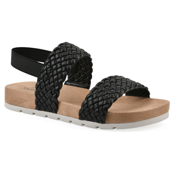 summit by white mountain Treat Sandal - Black