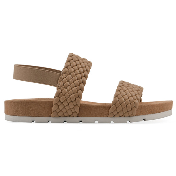 Summit By White Mountain Treat Sandal - Natural