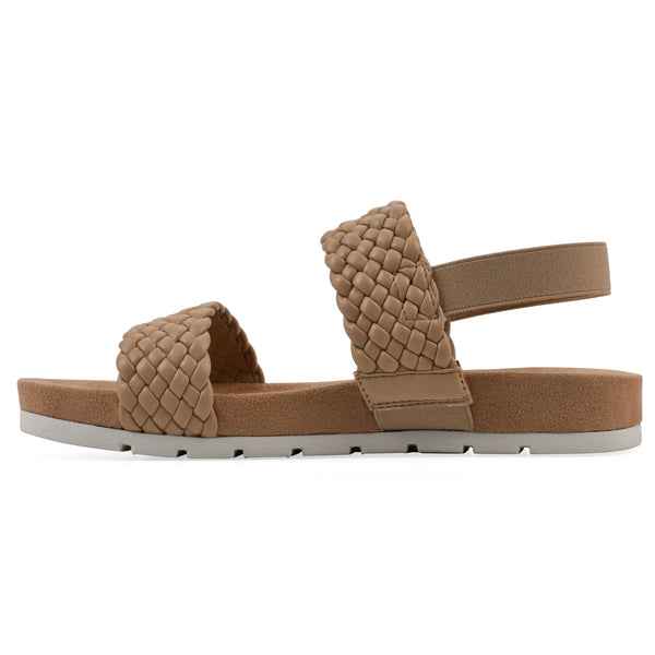 Summit By White Mountain Treat Sandal - Natural