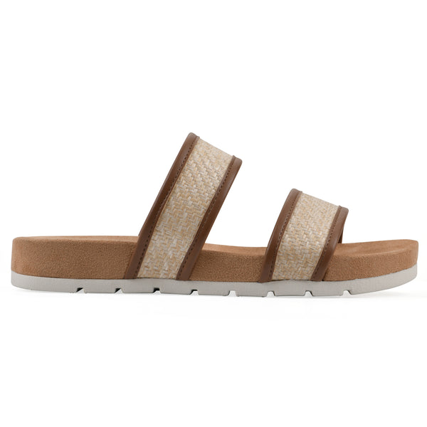 Summit By White Mountain Tropical Sandal - Brown