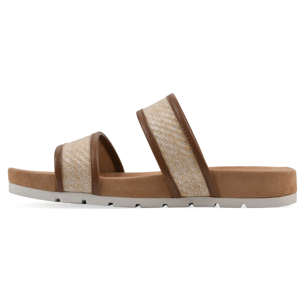 Summit By White Mountain Tropical Sandal - Brown