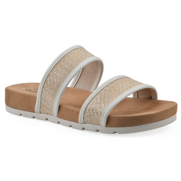 summit by white mountain Tropical Sandal - White