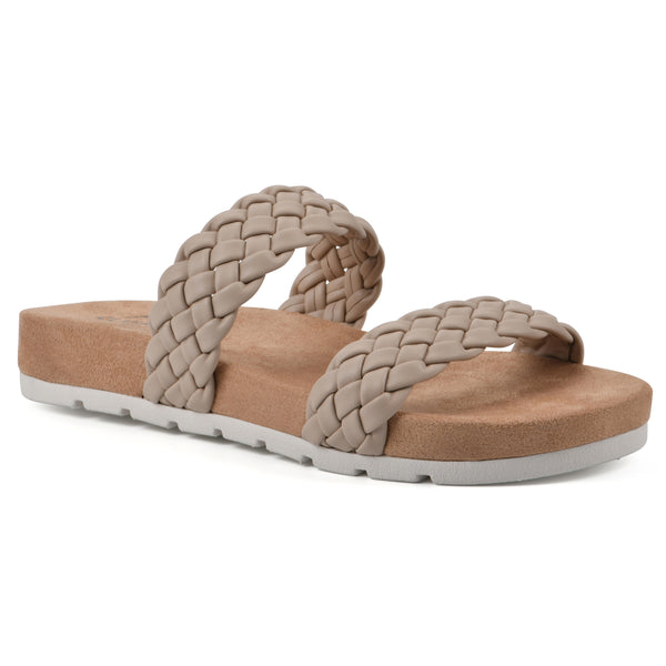 summit by white mountain Truly Sandal - Beige