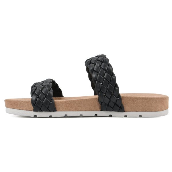Summit By White Mountain Truly Sandal - Black