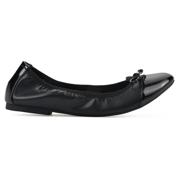 Summit By White Mountain Sunnyside II Flat - Black Patent