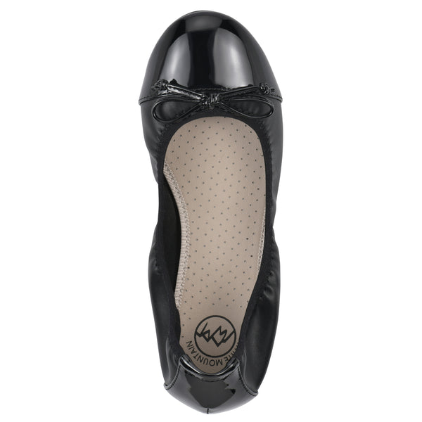 Summit By White Mountain Sunnyside II Flat - Black Patent