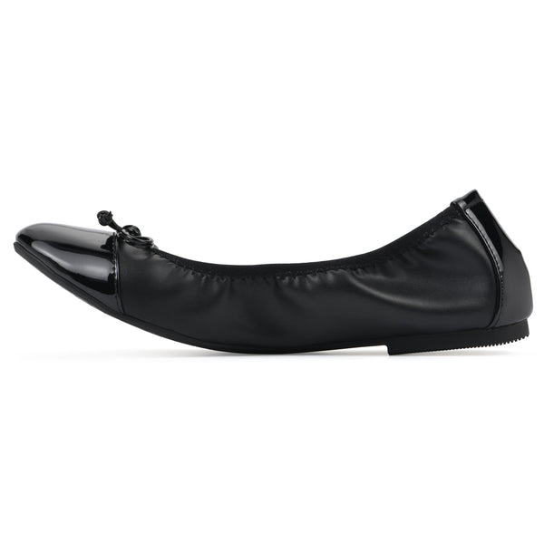 Summit By White Mountain Sunnyside II Flat - Black Patent