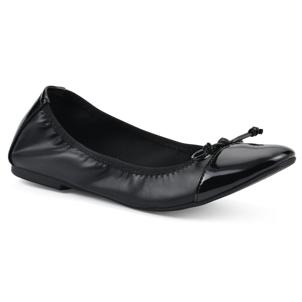 summit by white mountain Sunnyside II Flat - Black Patent