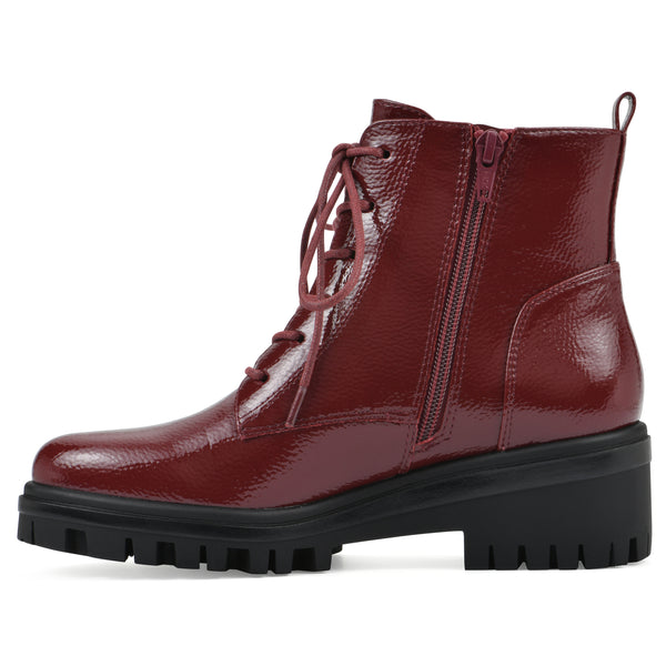 Summit By White Mountain Tappy Bootie - Cordovan Patent