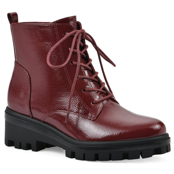 summit by white mountain Tappy Bootie - Cordovan Patent