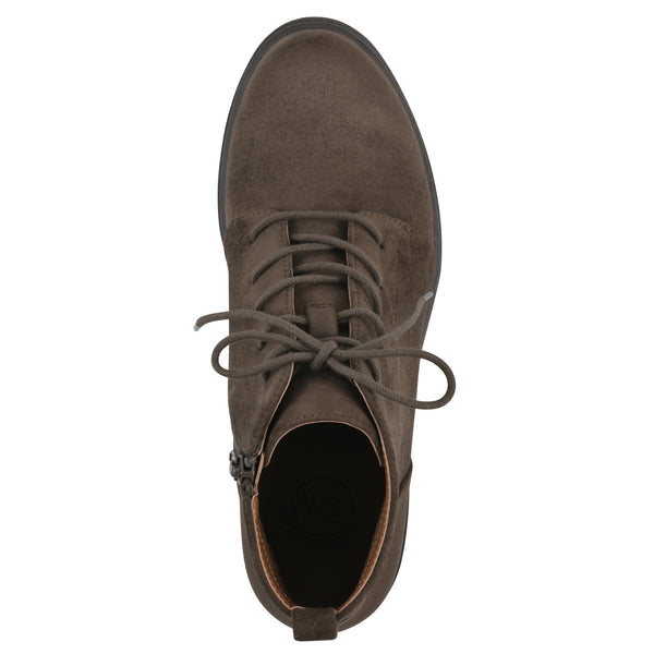 Summit By White Mountain Tariq Bootie - Khaki Faux Suede