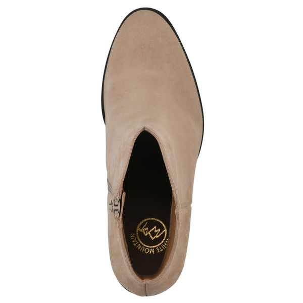 Summit By White Mountain Tattle Bootie - Beachwood Suede