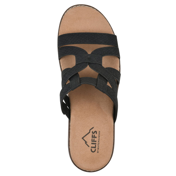 Summit By White Mountain Tinisha Heeled Sandal - Black