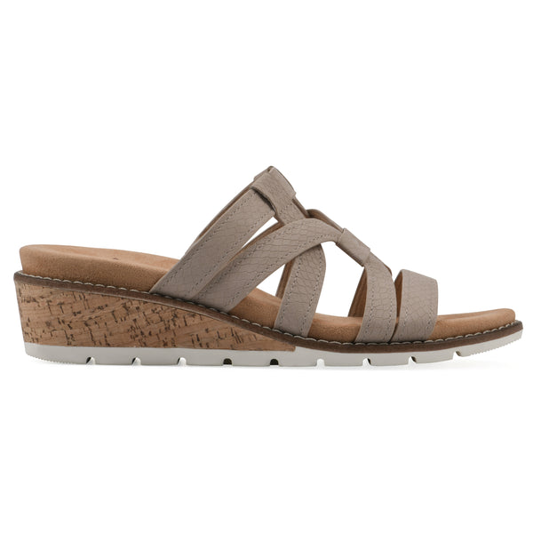 Summit By White Mountain Tinisha Heeled Sandal - Taupe