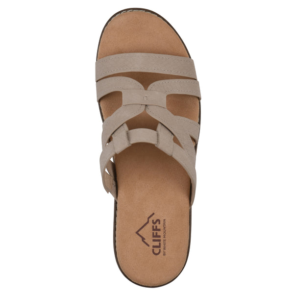 Summit By White Mountain Tinisha Heeled Sandal - Taupe