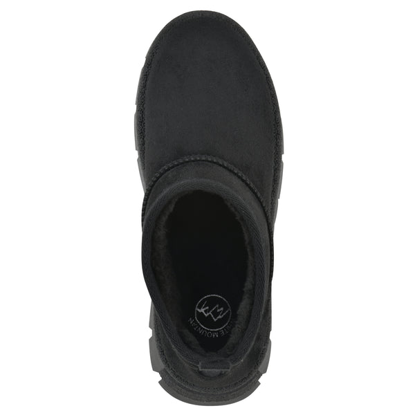 Summit By White Mountain Toree Bootie - Black Faux Suede