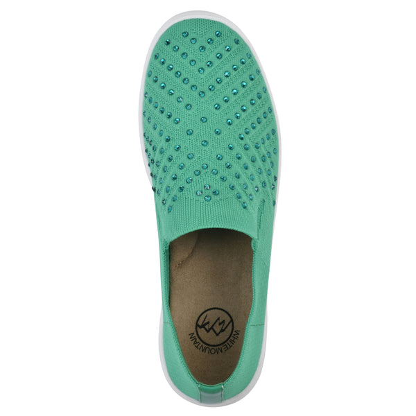 Summit By White Mountain Upbring Sneaker - Classic Green Fabric