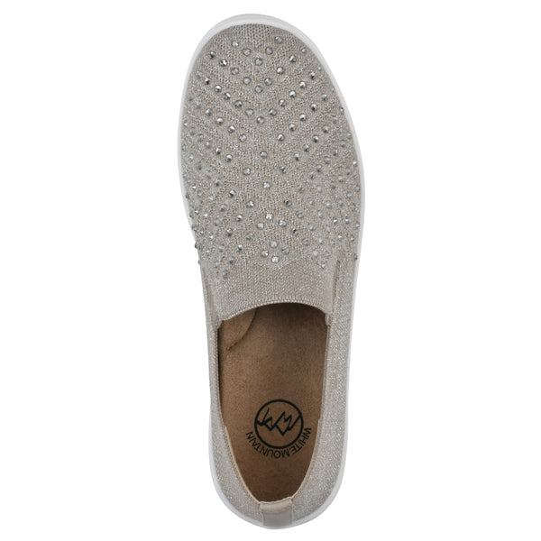 Summit By White Mountain Upbring Sneaker - Gold Fabric