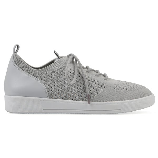 Summit By White Mountain Upscale Sneaker - Light Grey Fabric