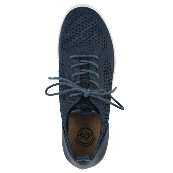 Summit By White Mountain Upscale Sneaker - Navy Fabric