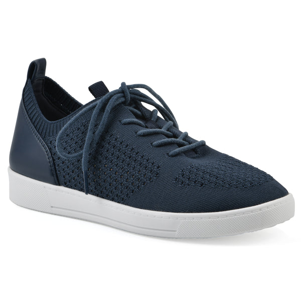 summit by white mountain Upscale Sneaker - Navy Fabric