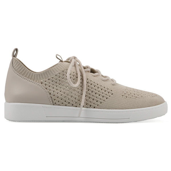 Summit By White Mountain Upscale Sneaker - Taupe Fabric