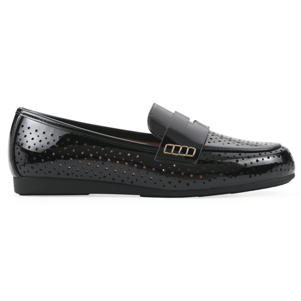 Summit By White Mountain Wallace Loafer - Black Patent