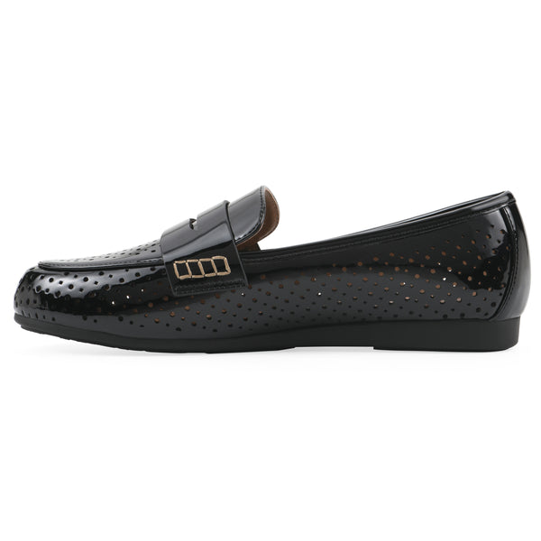 Summit By White Mountain Wallace Loafer - Black Patent