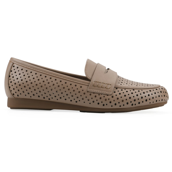 Summit By White Mountain Wallace Loafer - Sand Faux Leather
