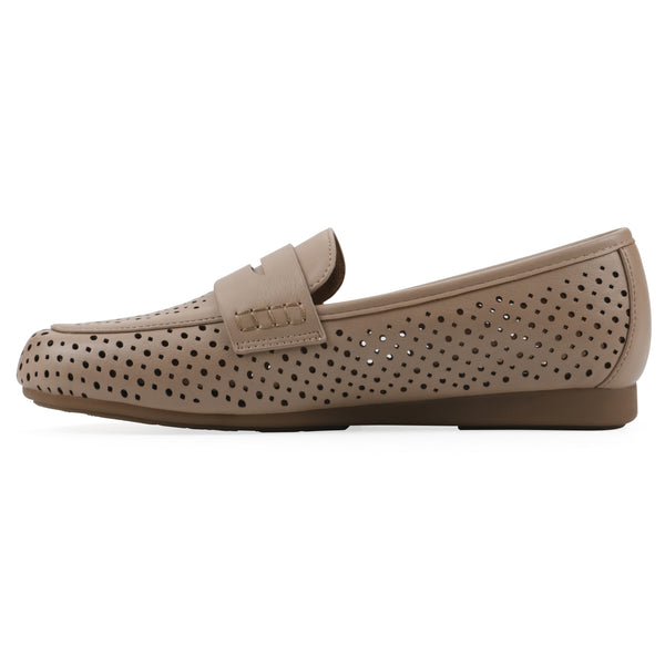 Summit By White Mountain Wallace Loafer - Sand Faux Leather