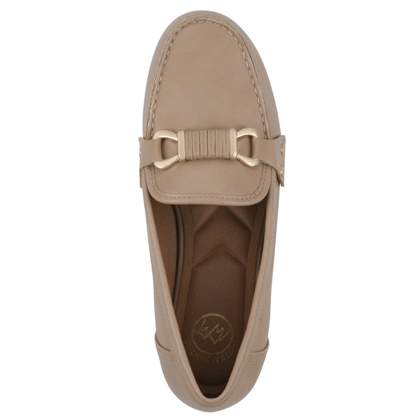 Summit By White Mountain Wayside Loafer - Sand Faux Leather