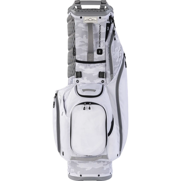Sun Mountain Eclipse E-3.5 14-way Stand Bag Snow Camo-White